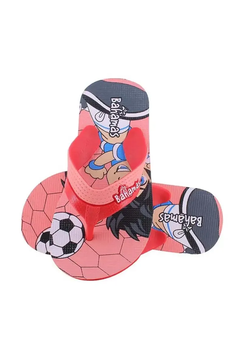 Slip-On Casual Flip Flops for Kids 0228836YRSPEA&RED